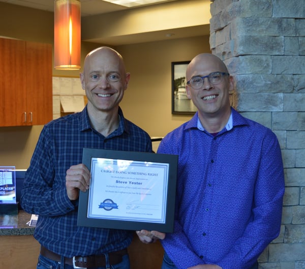 Steve Yester CDSR Award Photo_April